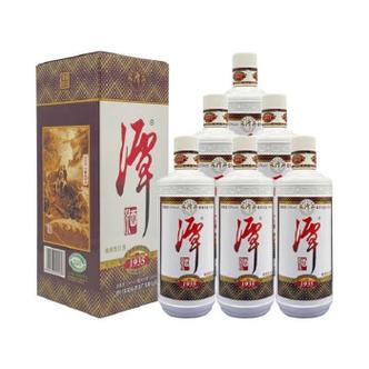 潭酒1935酱香型高度白酒粮食酒送礼收藏53度500ml6瓶潭酒1935整箱